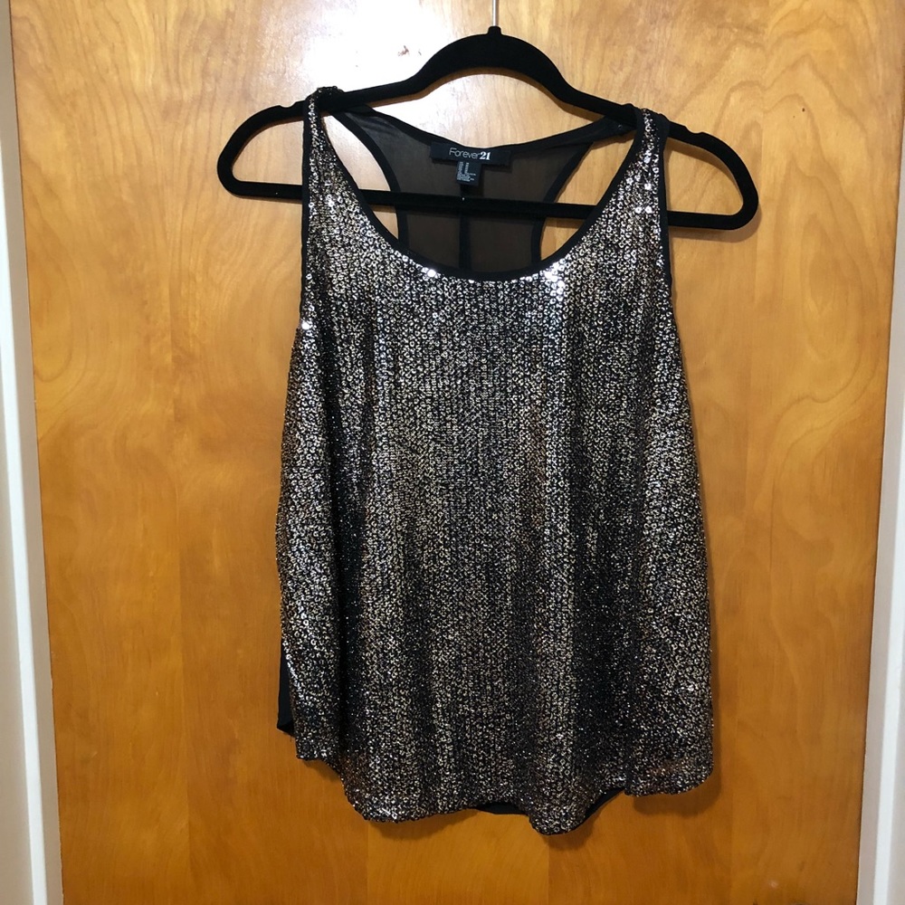 F21 Sequin Top